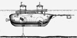 Подводная лодка-ракетоносец конструкции Шильдера